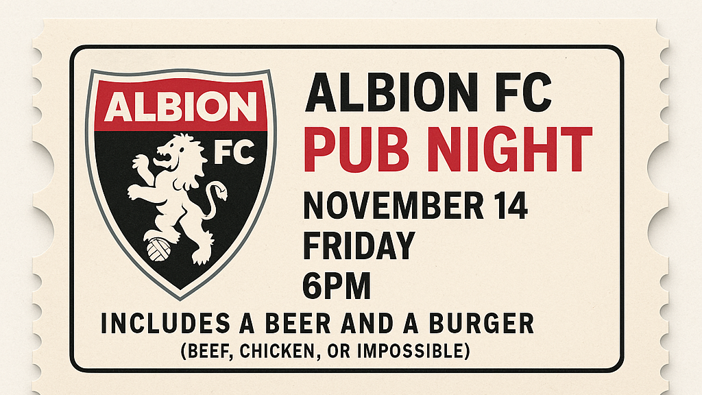 Albion FC Pub Night